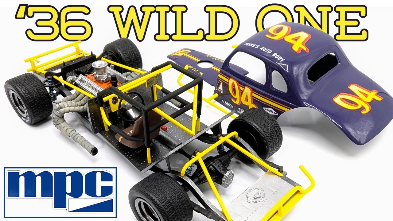 Dirt Modified, Built Clean. MPC 1/25 Wild One Full Build. Saturday Night Short Track Group Build.