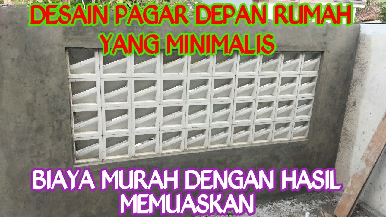 DESAIN PAGAR DEPAN RUMAH YANG MINIMALIS || UKURAN 2 X 3 METER || TEGUH JAYA PROPERTY