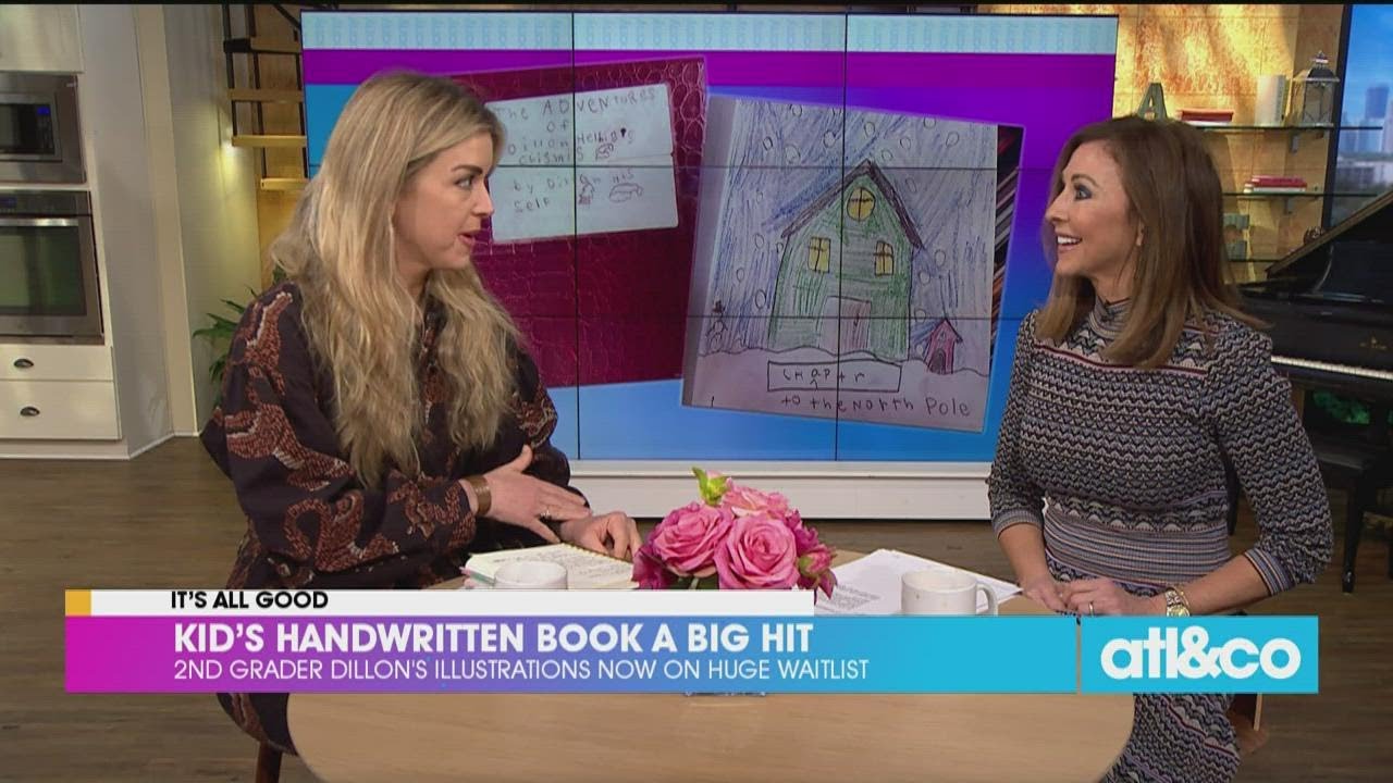 8-Year-Old's Handwritten Book a Big Hit