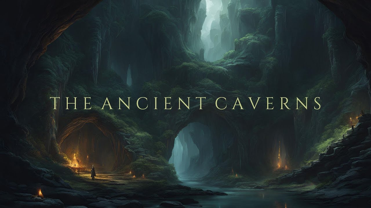 The Ancient Caverns | Journey into Timeless Depths | Deep Mythical Ambience