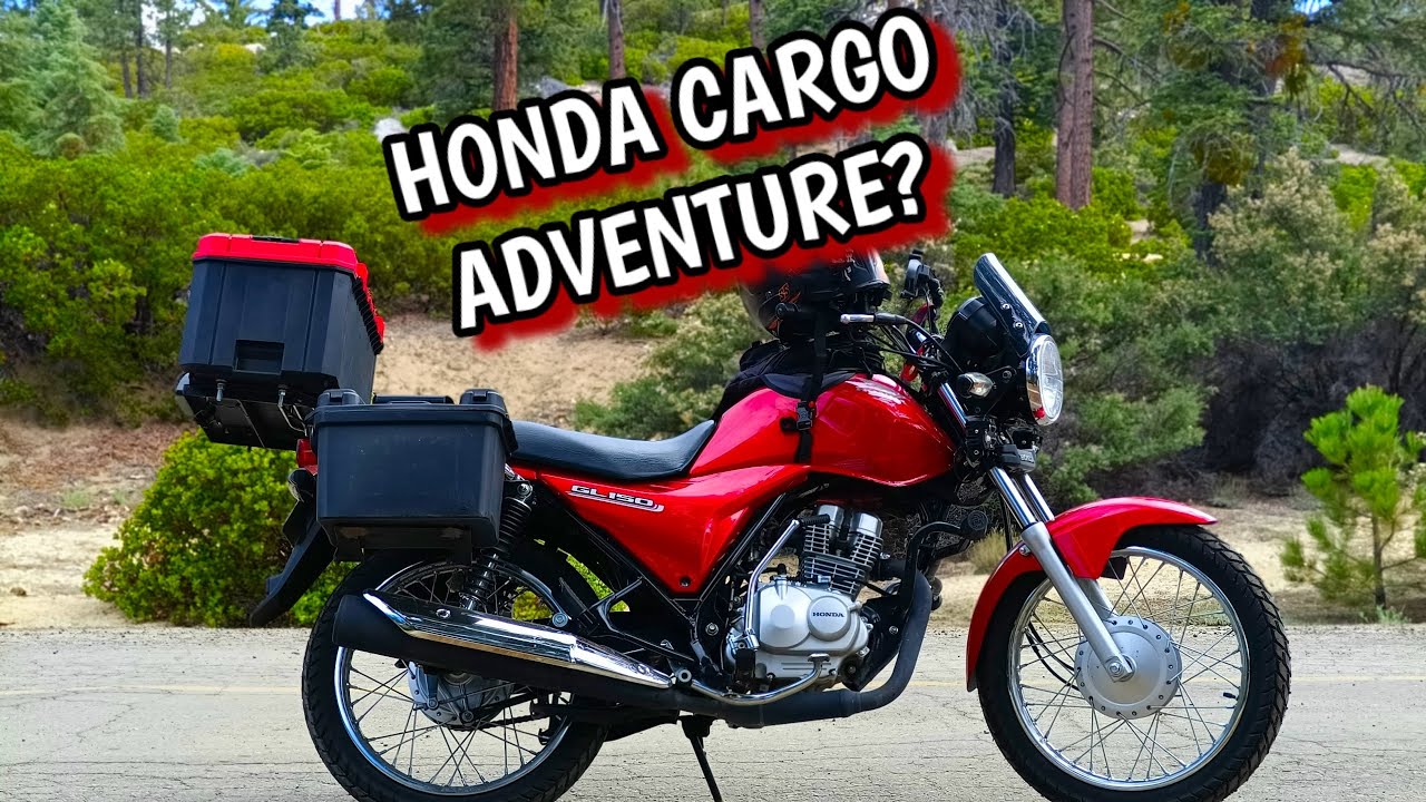 HONDA CARGO 150 EQUIPAMIENTO PARA VIAJE
