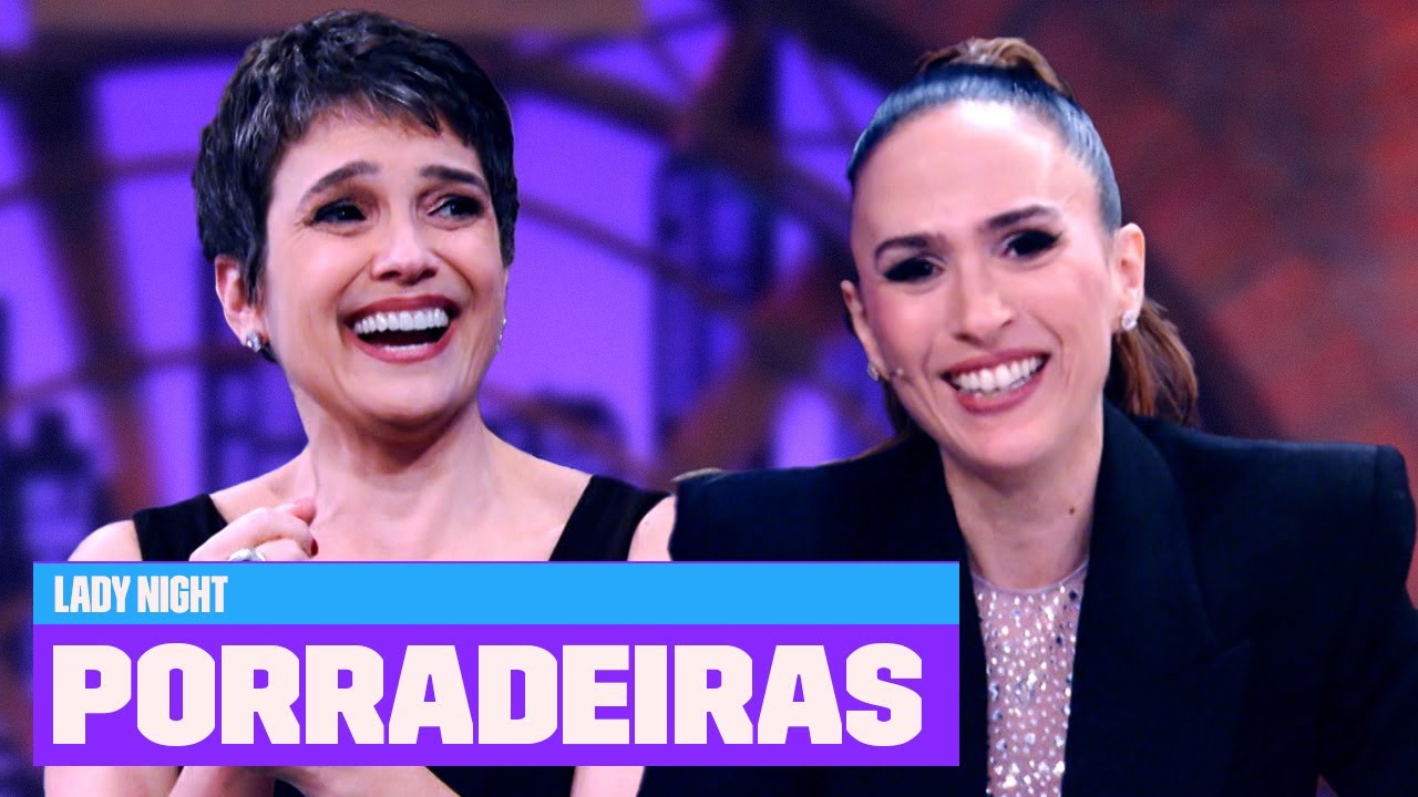 Sandra Annenberg revela INTIMIDADES para Tat&aacute; Werneck! | Multishow | Lady Night | Nova Temporada