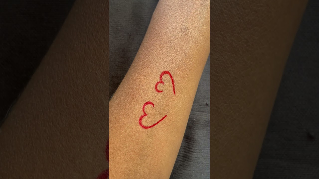 Beautiful mom dad tattoo drawing 😃 #shorts