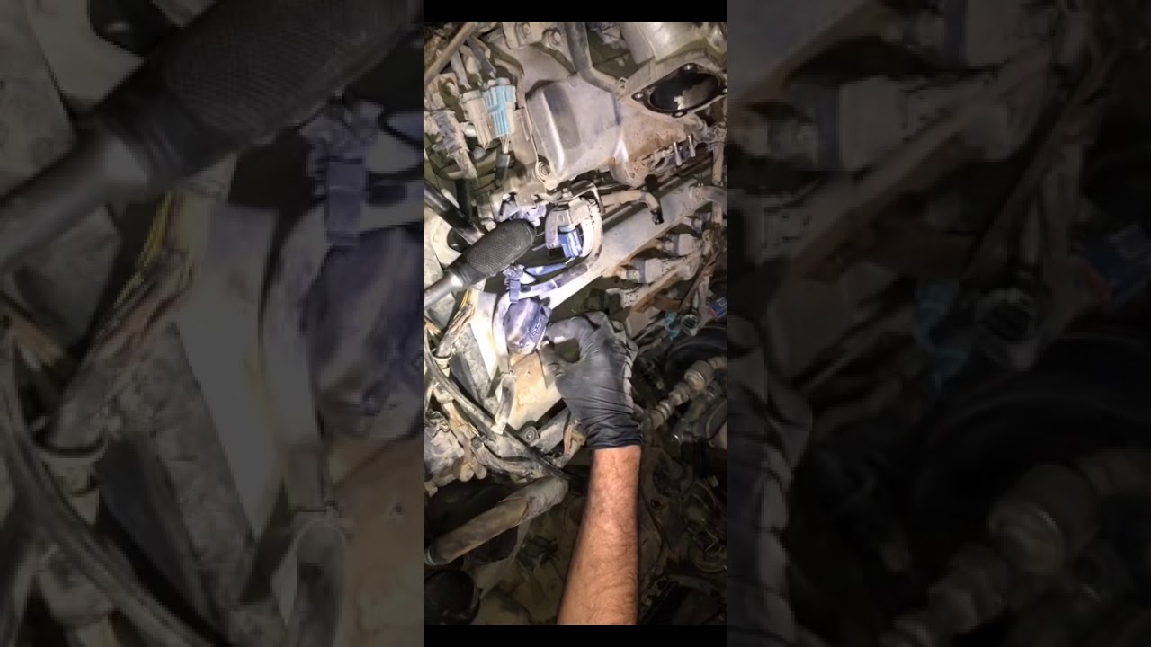 عمل سيرفس ( تبديل بلاكات وتنظيف الدعسه الثروتر وعمل برمجه ) نيسان فتك