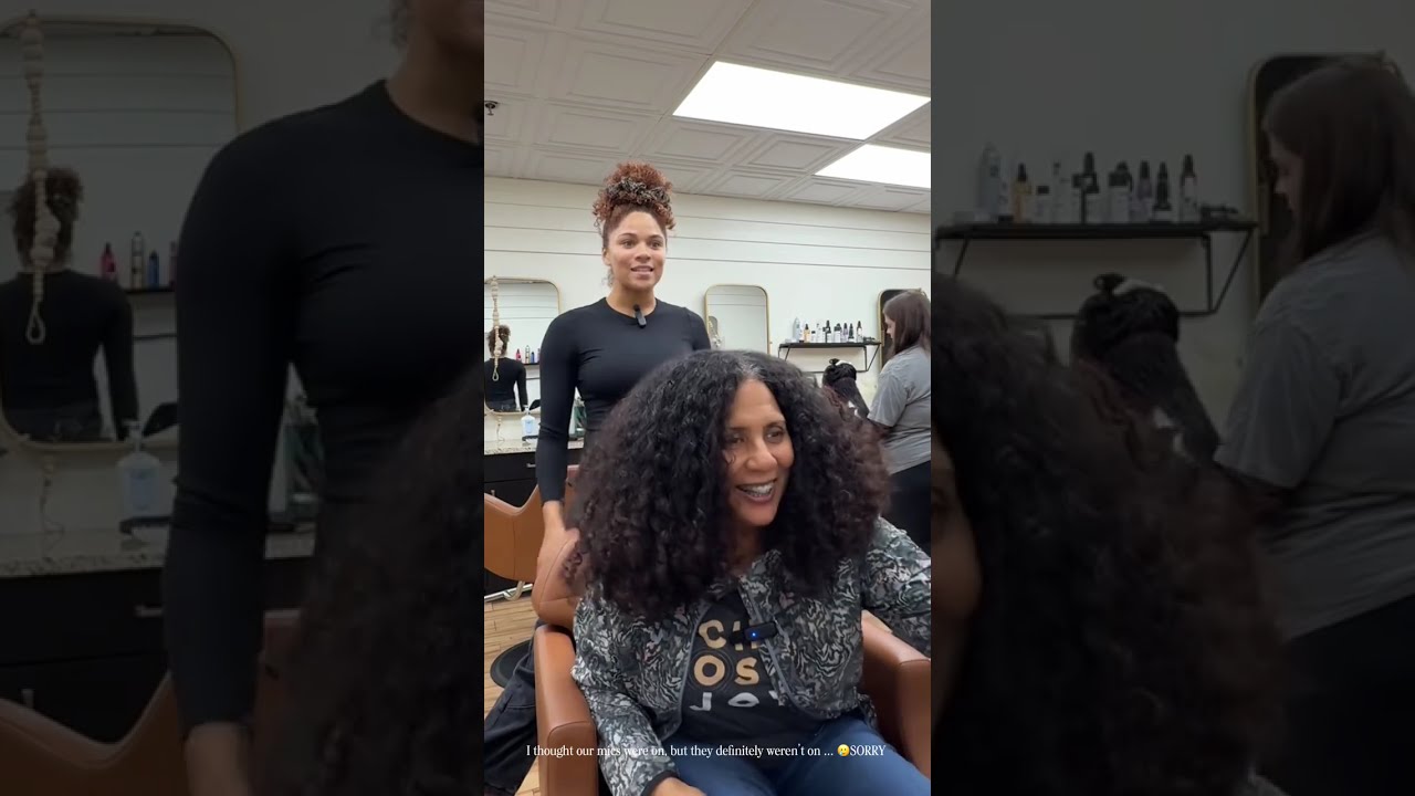 CLEARLY we had a time! Her cut turned out so good & I’m glad she is now apart of the big hair club.🤭