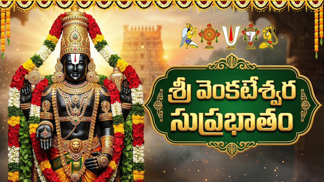 శ్రీ వెంకటేశ్వర సుప్రభాతం | Sri Venkateswara Suprabhatham Telugu | Saturday Special Songs