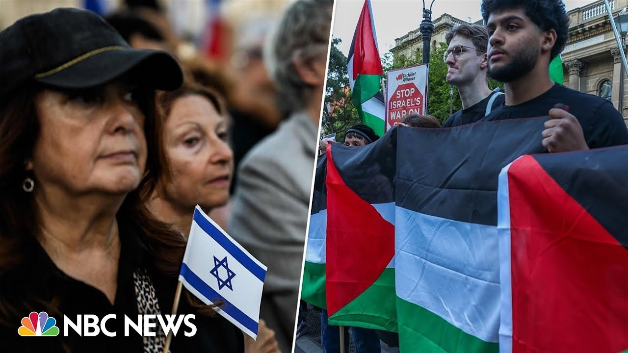 Pro-Israel and pro-Palestinian rallies happen across the U.S.