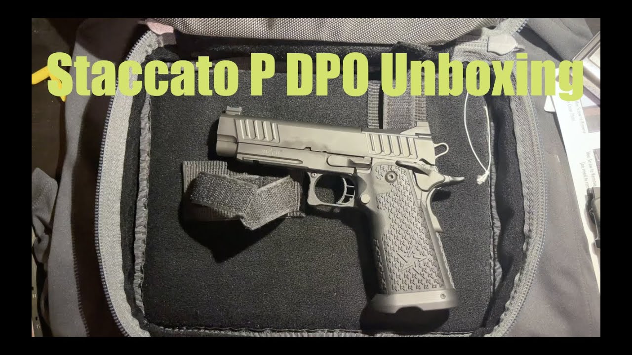 Staccato P DPO Unboxing