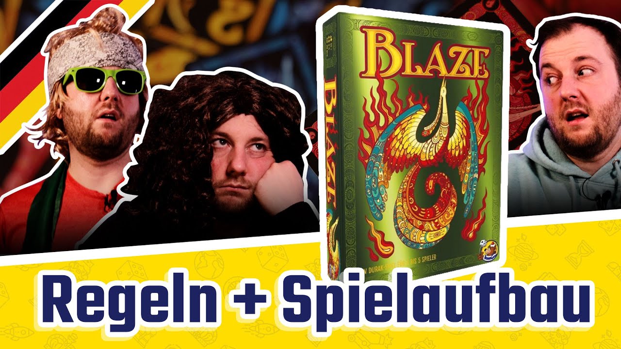 So spielt ihr BLAZE! - Mit @Time4BoardGames Erklärvideo Kartenspiel