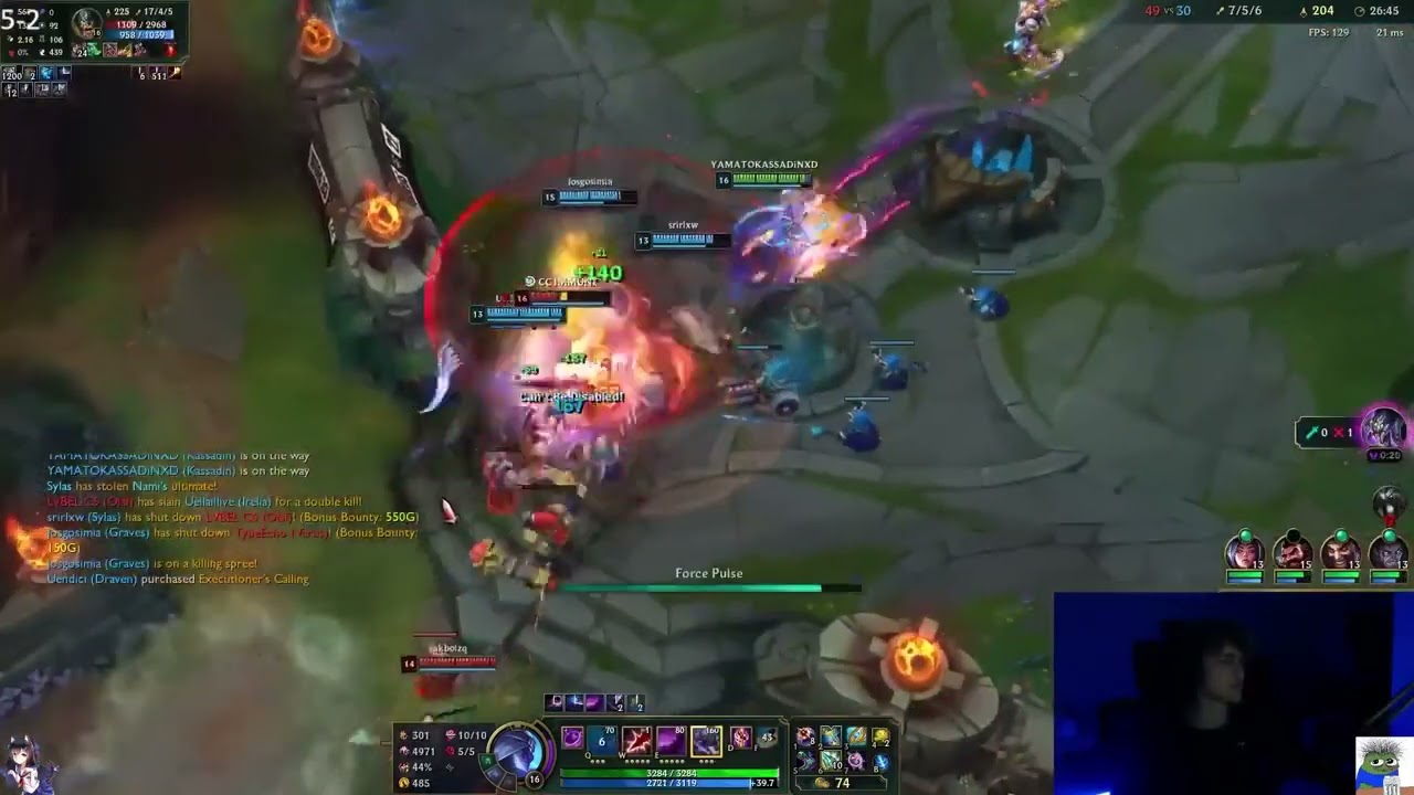 Yamato vs Olaf HEALING IN SEASON 13