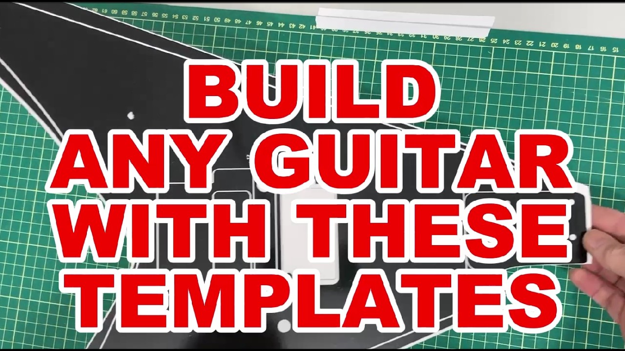 Build Any Guitar With Our Templates