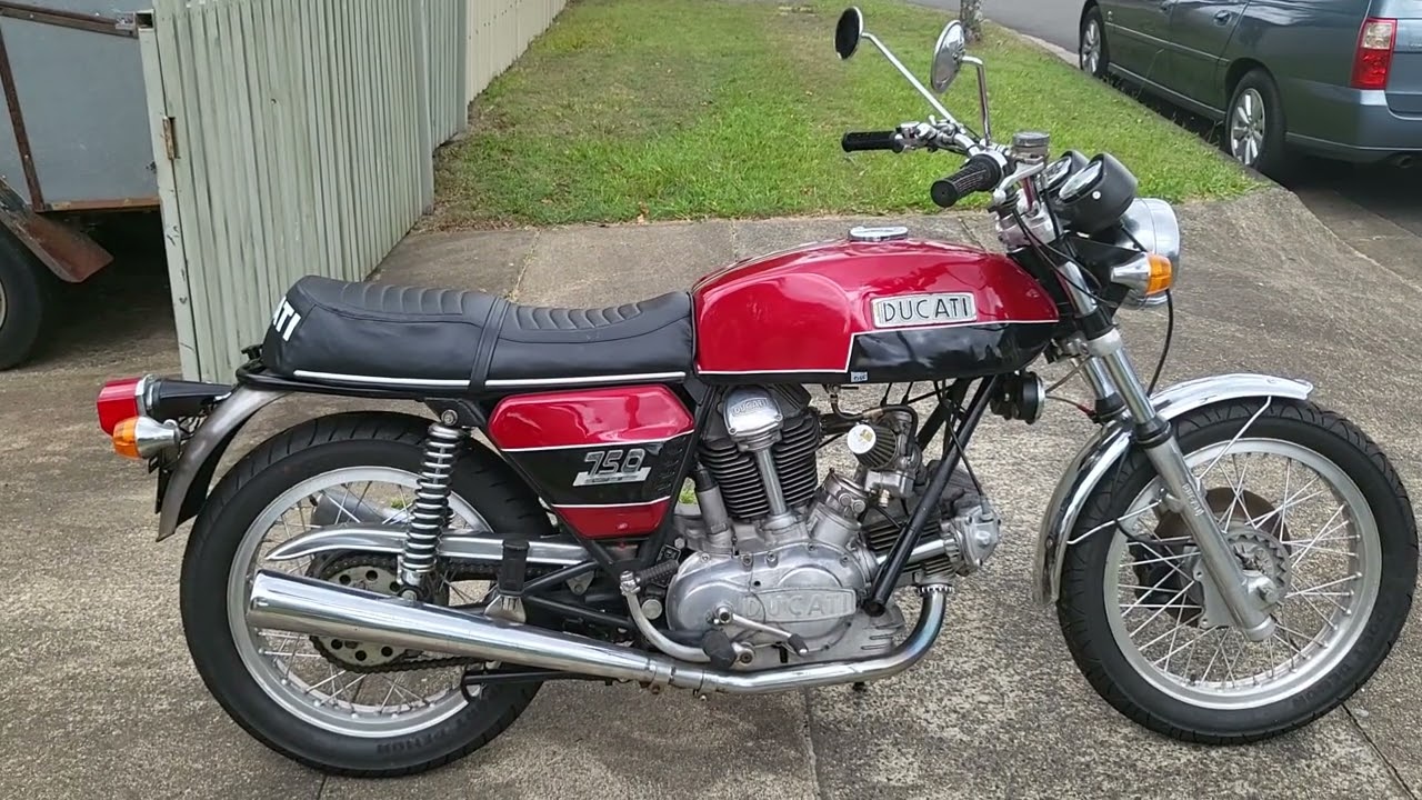 Ducati GT750 1973 model.
