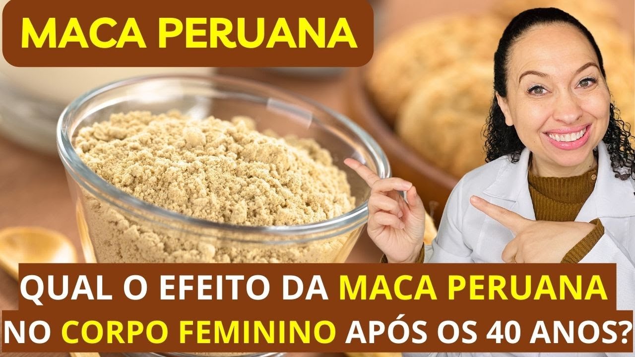 10 Benefícios da Maca Peruana para a Saúde da Mulher após os 40 anos | Nutri Vanessa Gaudiano