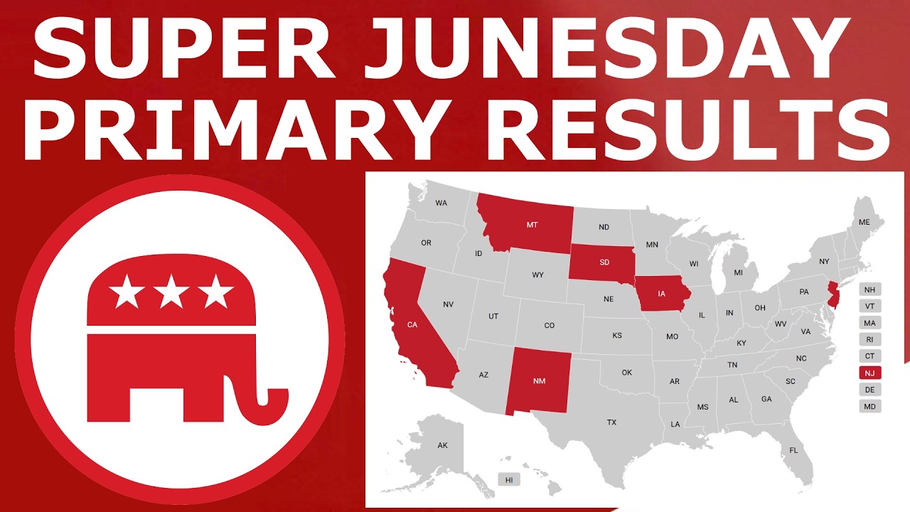 🔴 LIVE: 2026 PRIMARY ELECTION RESULTS (NJ, IA, SD, NM, MT, CA)
