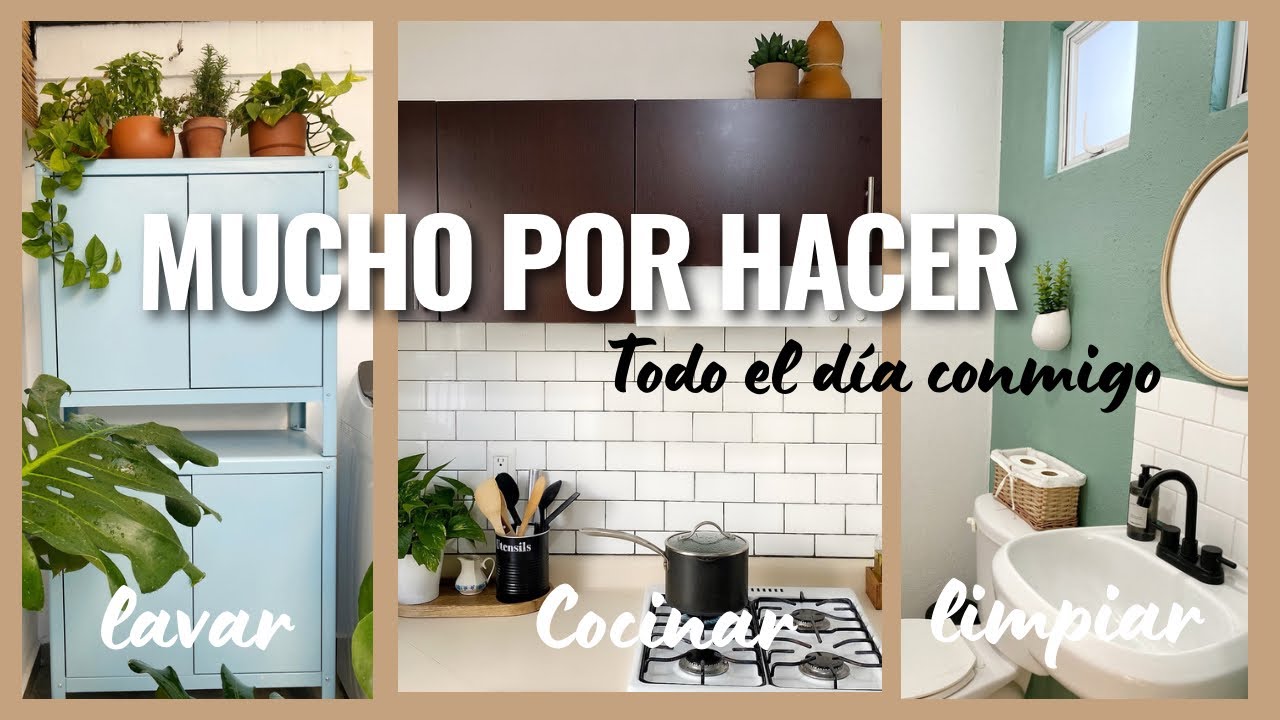 RUTINA DE LIMPIEZA 🧹🧼 para mantener la casa Limpia | Un día en mi vida de ama de Casa ♥️MOTIVACIÓN