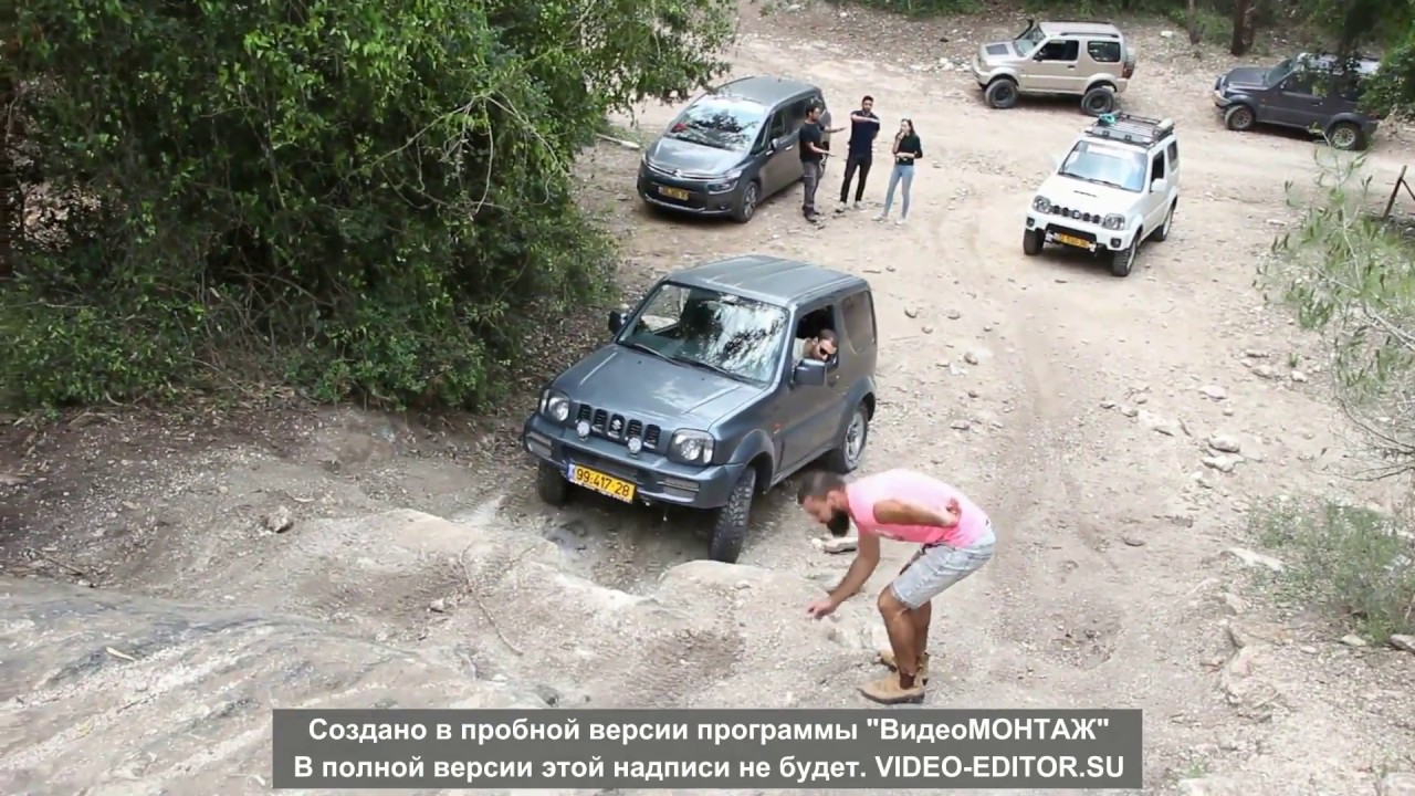 Offroad RJC Israel (חורשן עליה ראשונה)хуршан первый подъем suzuki jimny 2016 Vs suzuki jimny 2006