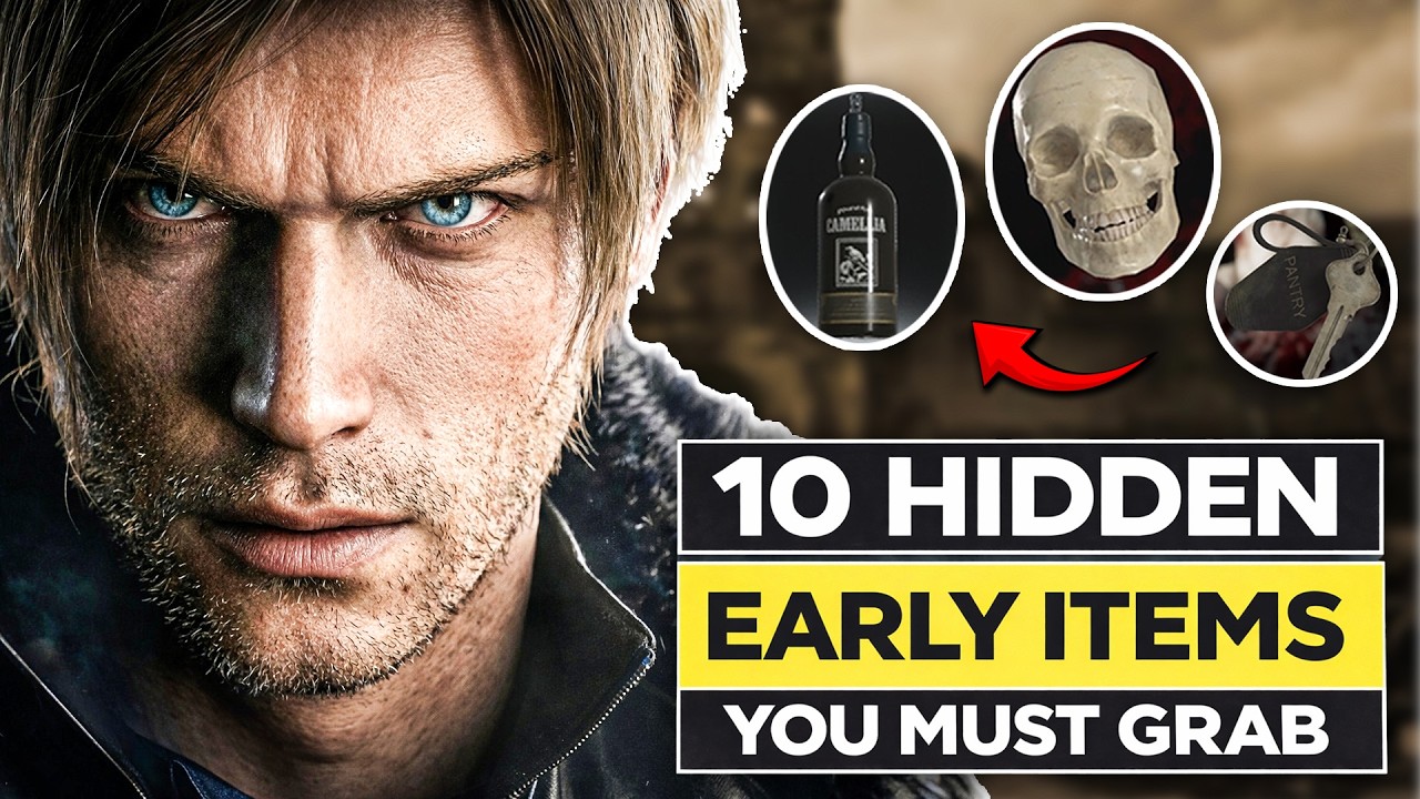 Resident Evil Requiem – 10 скрытых предметов, которые ОБЯЗАТЕЛЬНО нужно собрать в начале игры (ру...