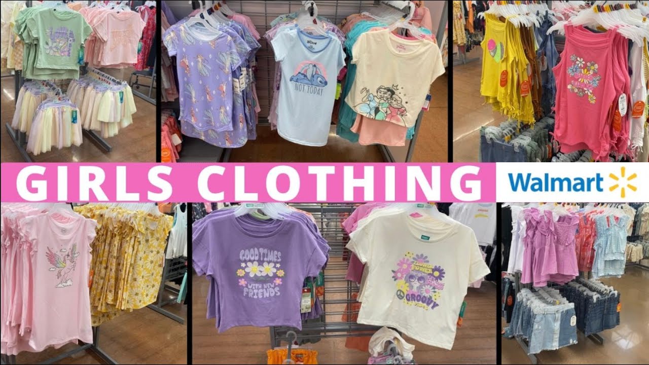 🦋WALMART GIRLS CLOTHING SHOP WITH ME‼️WALMART KIDS CLOTHES | WALMART SHOP WITH ME | WALMART CLOTHES