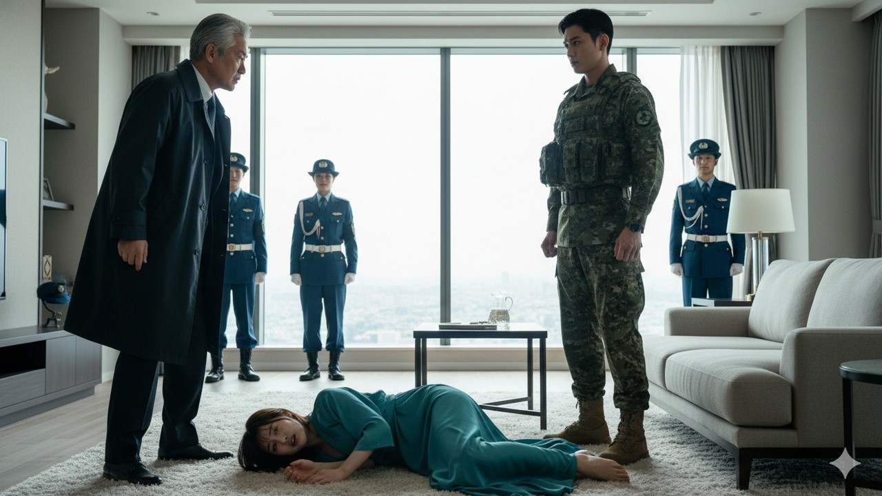 エリート自衛官の夫に腹を蹴られ流産→5分後、妻の祖父である官房長官が警務隊を率いて現れた結果…