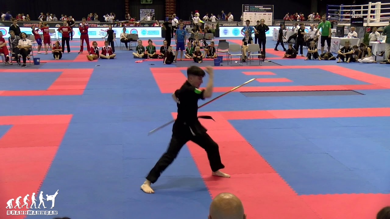 Billy McLawrence Musical Forms with Weapons WAKO European Championships 2019