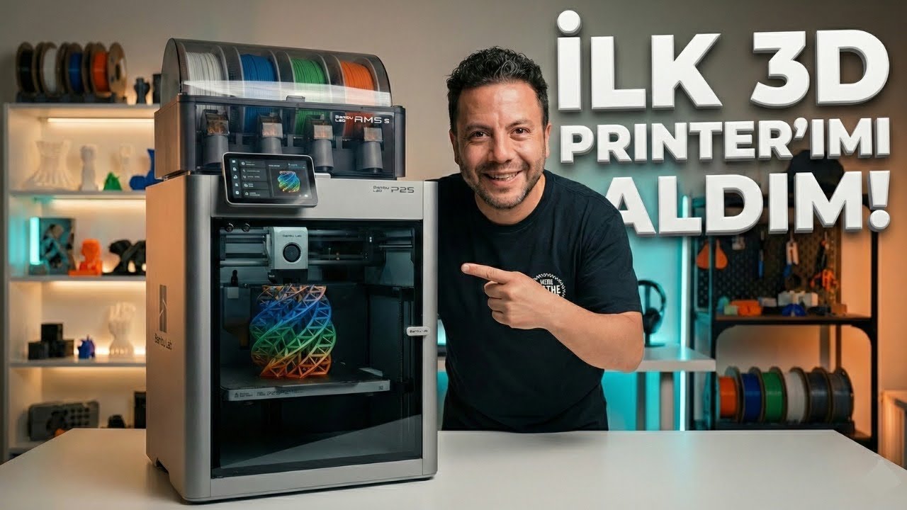 Her eve lazım mı? Eve 3D Printer aldım!