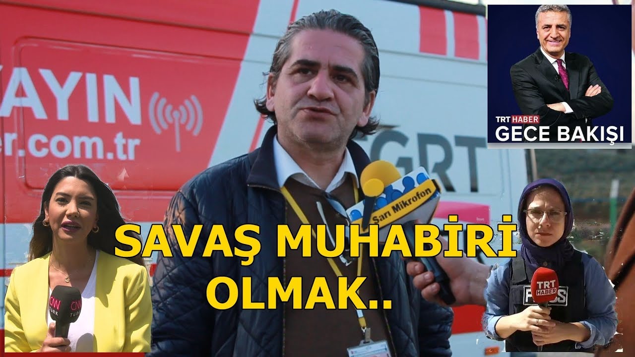 SAVAŞ MUHABİRİ OLMAK - SARI MİKROFON