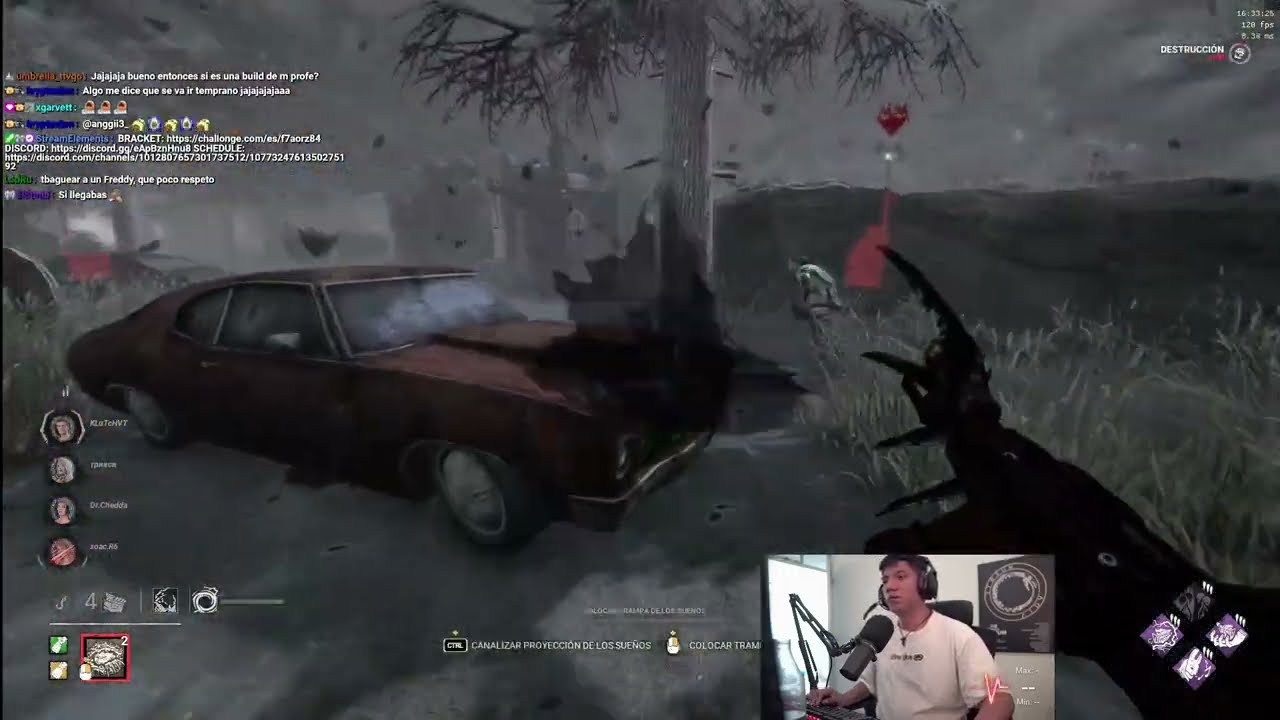3 GENS Y NINGÚN CUELGUE - PARTIDA MUY DIFÍCIL CON FREDDY! DEAD BY DAYLIGHT - DBD
