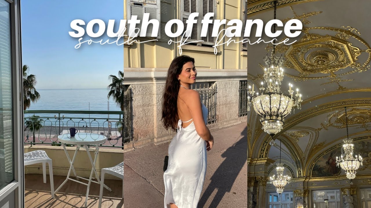 SOUTH OF FRANCE TRAVEL VLOG | nice & monte carlo