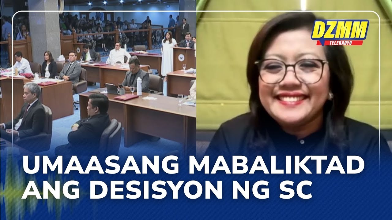 House prosecutor hopes SC to support MR after VP Duterte impeachment archived | (07 August 2025)