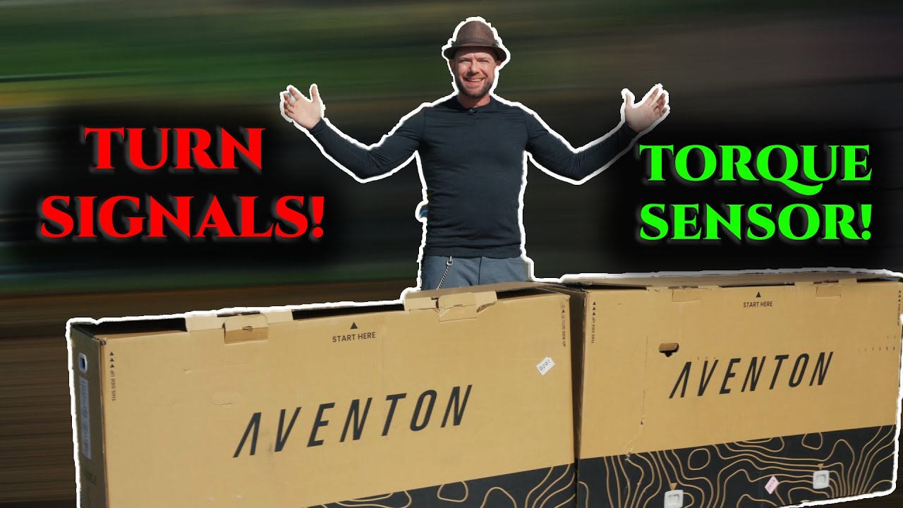 Unboxing and Building The Aventon Aventure 2 (Now With Turn Signals! And Torque Sensor!)