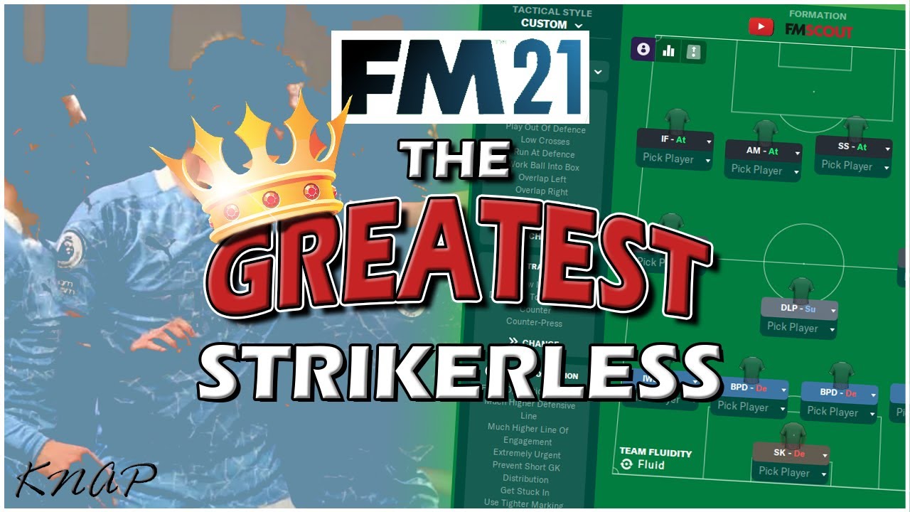 The GREATEST Strikerless Tactic in Football Manager? | FM21 Best Tactics