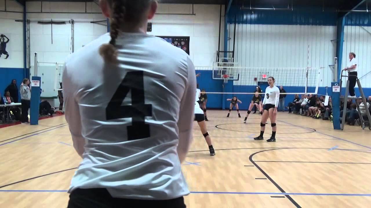 Jaiden Mason Volleyball Setter - 6 2 rotation Defense and Hitting #8