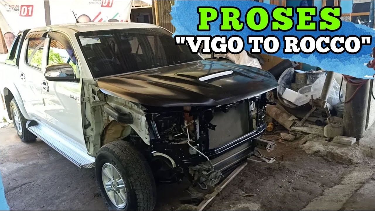 PROSES PEMASANGAN PART HILUX ROCCO!!