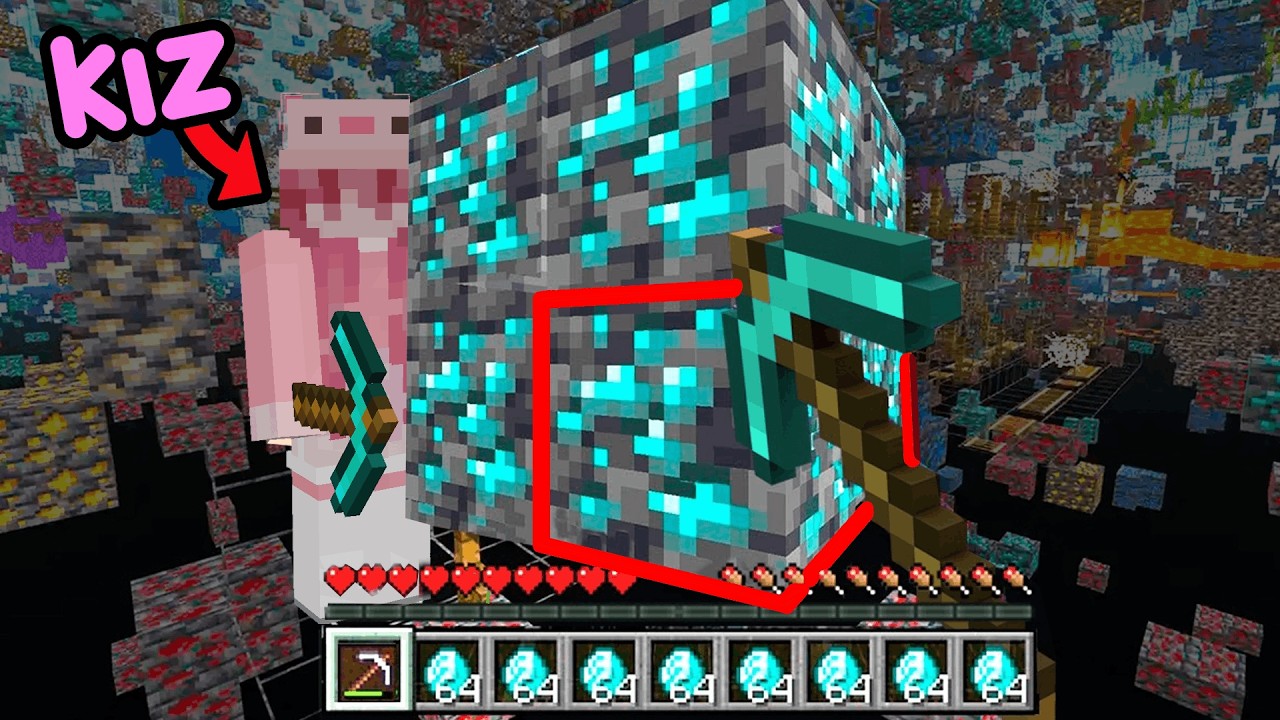 KIZLARA Özel Minecraft Sunucusunda GİZLİCE X-Ray Kullandım