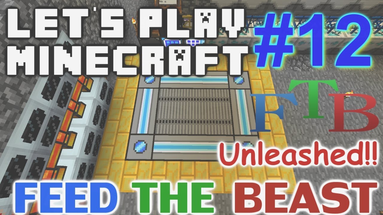 Let's Play Minecraft FTB Hermit Unleashed Ep. 12 - (MAC) Molecular Assembler Chamber