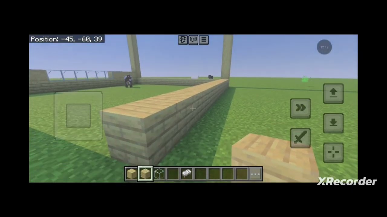 Minecraft but I made my new world #part 1#ridaangamerz#