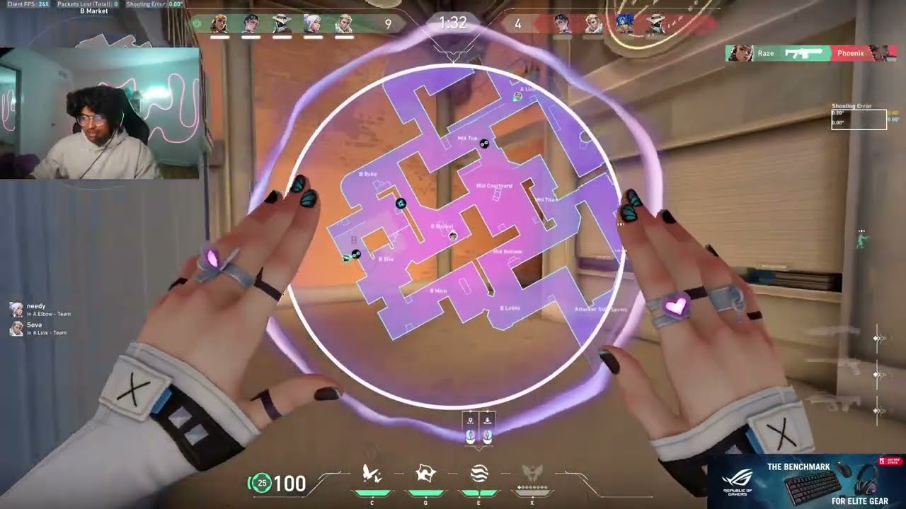 SUNSET! SEN CURRY CLOVE VALORANT RANKED GAMEPLAY [Full Match VOD]
