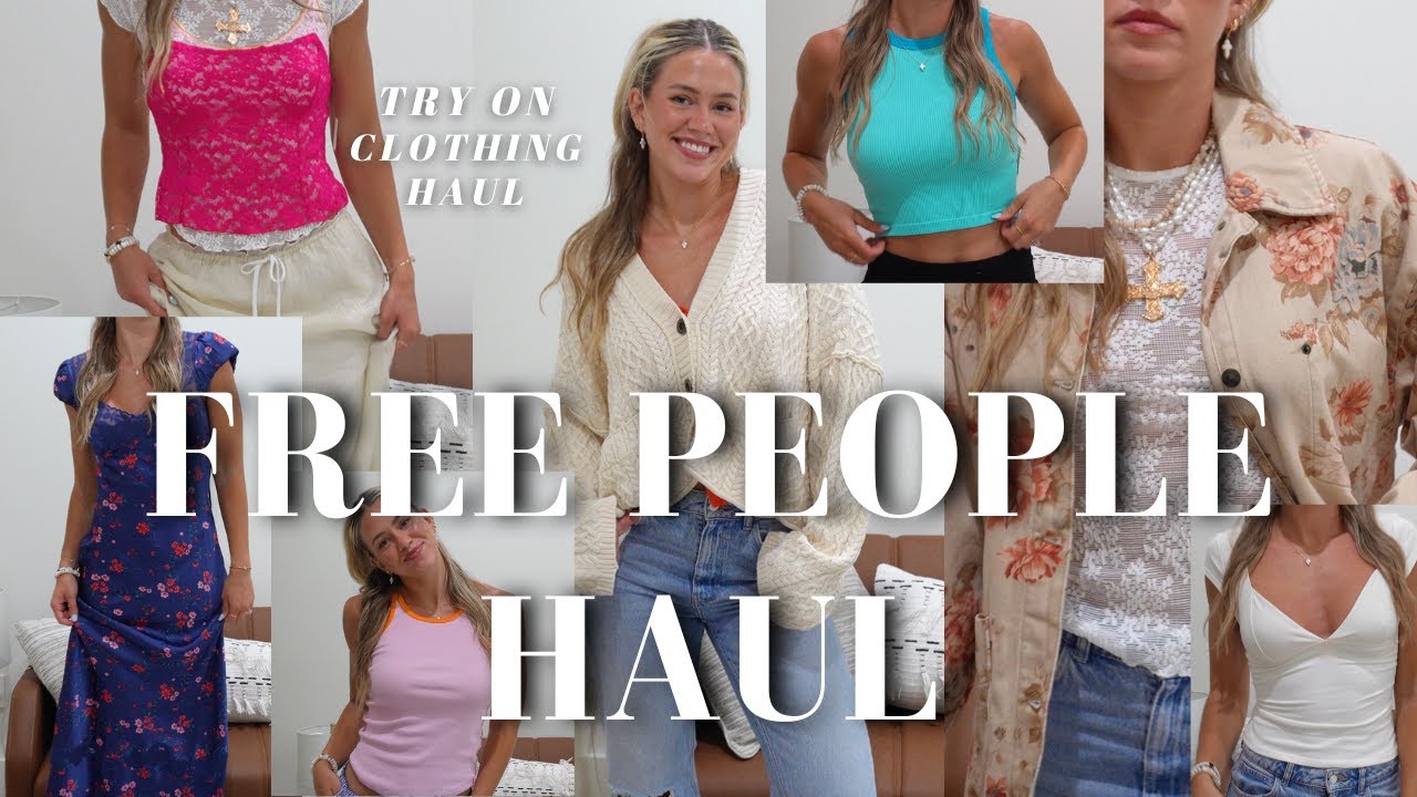 FREE PEOPLE TRY ON HAUL: trendy, summer pieces & how I shop on a budget! tall girl friendly*