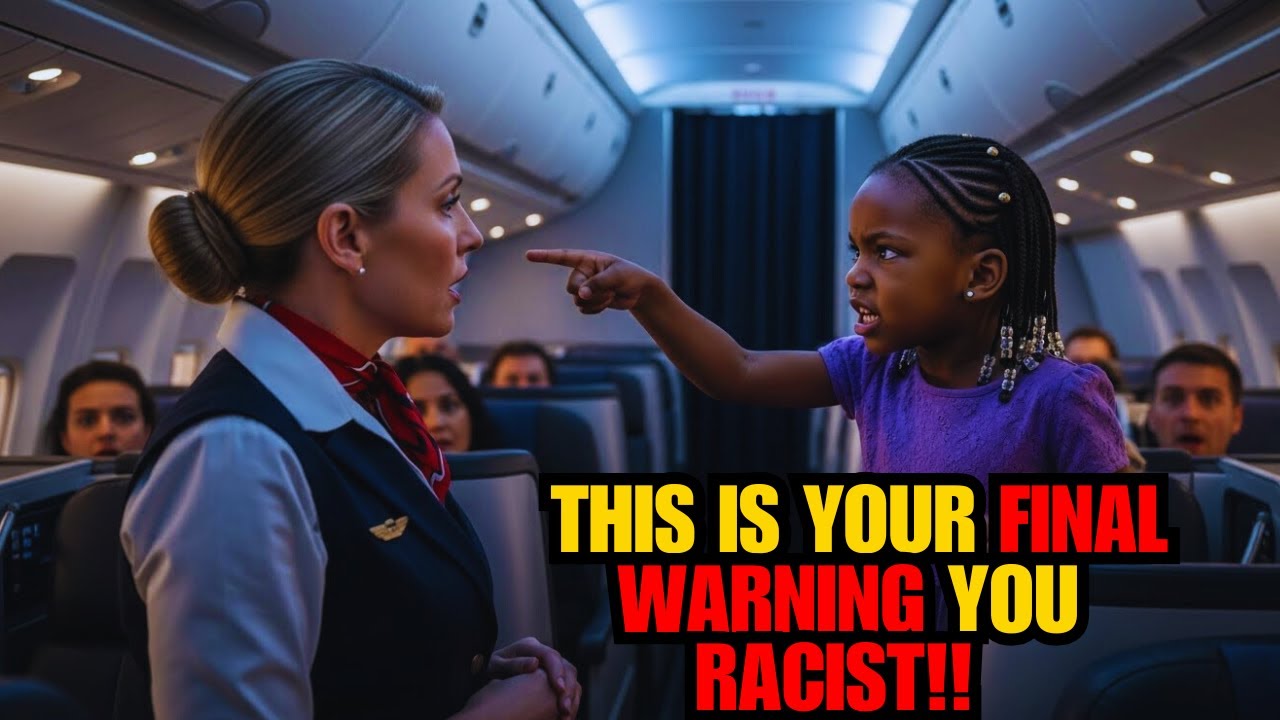 8-Year-Old Black Billionaire's Daughter Issues Final Warning to Racist Flight Attendant