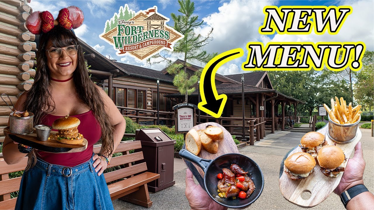 Disney's Fort Wilderness DINNER 🦌 Disney World vegan vs not vegan food review