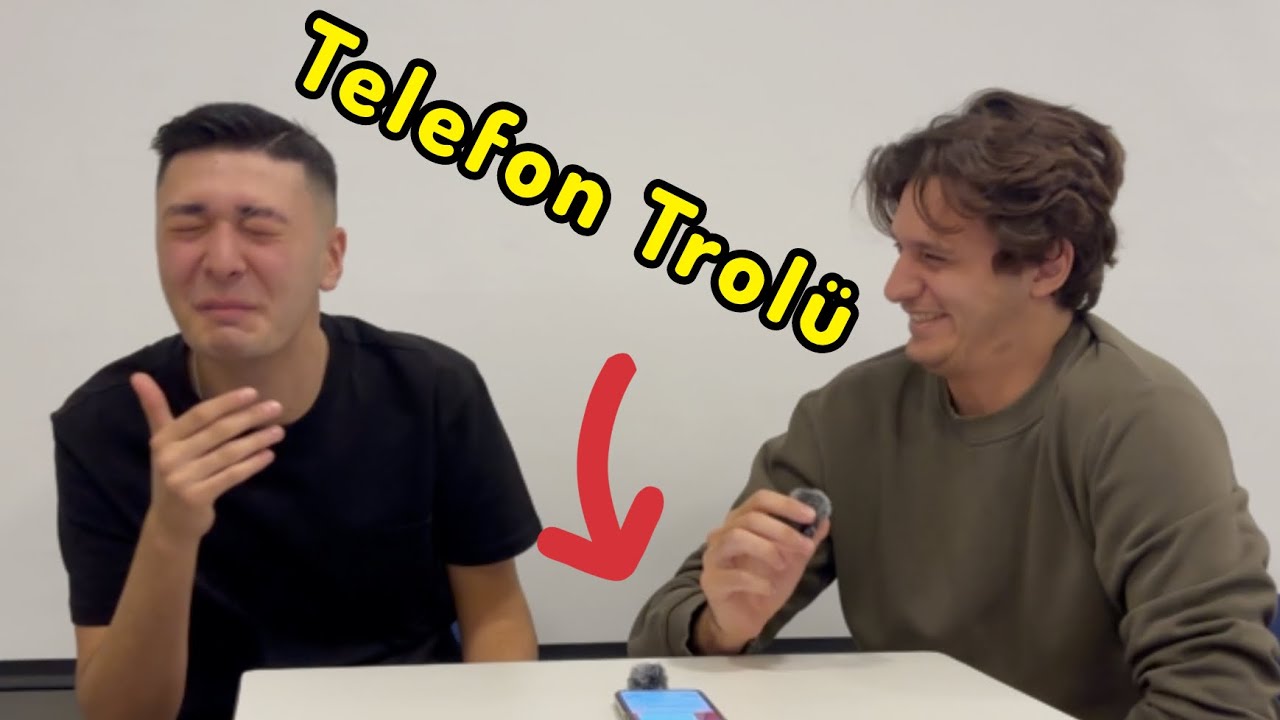 KADIN ÇOK KIZDI 🫣 (telefon trolü)