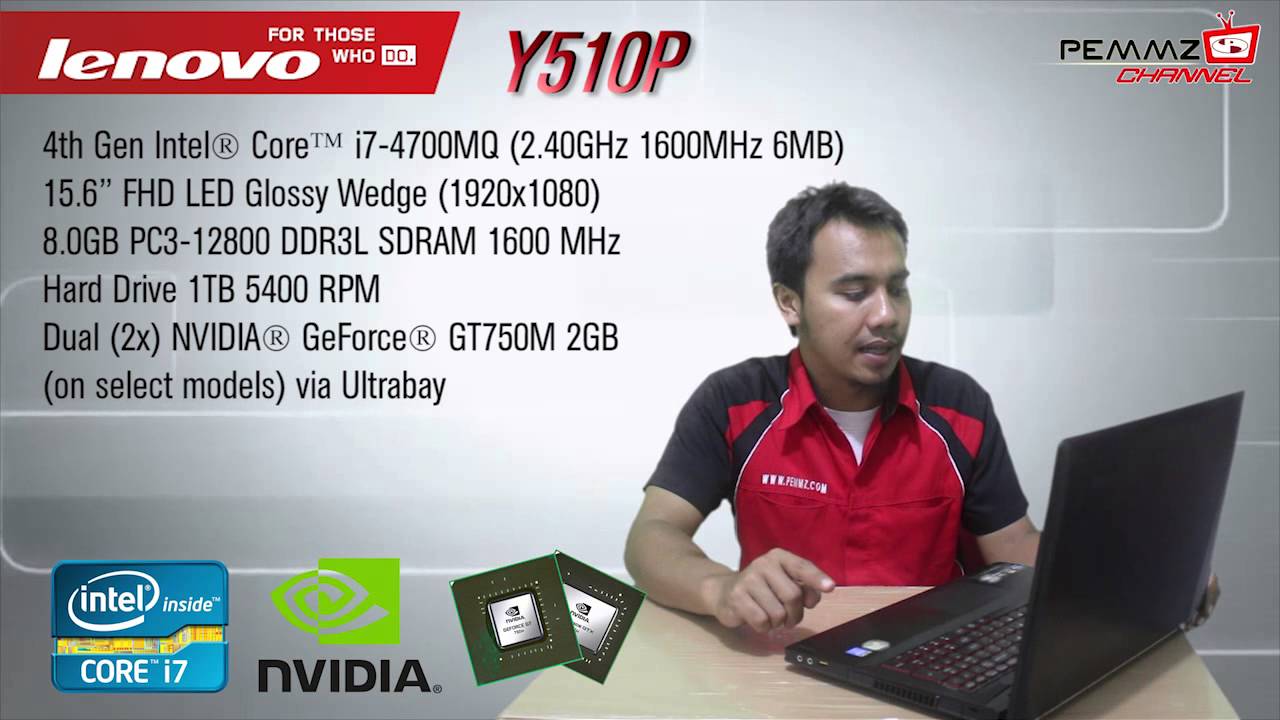 Preview Lenovo Y510P - Gaming Notebook SLI paling terjangkau (in Bahasa)