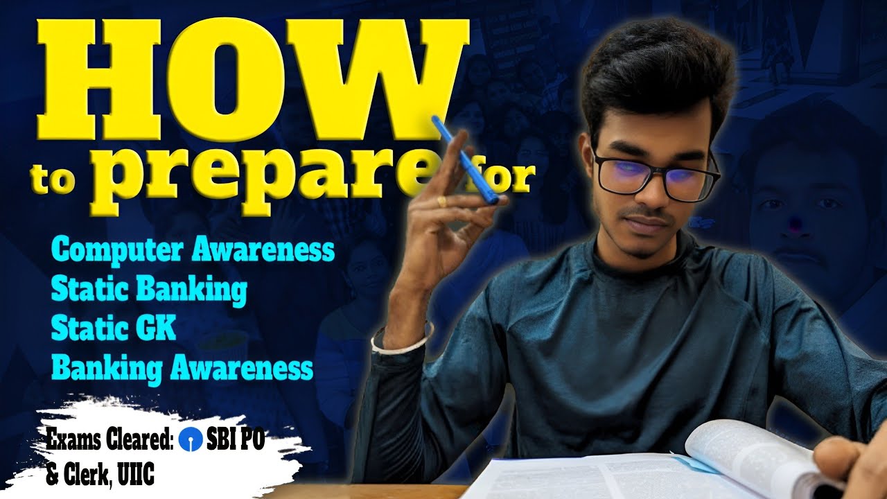 how to computer awareness static banking banking awareness static GK for RRB PO clerk RBI UIIC IBPS