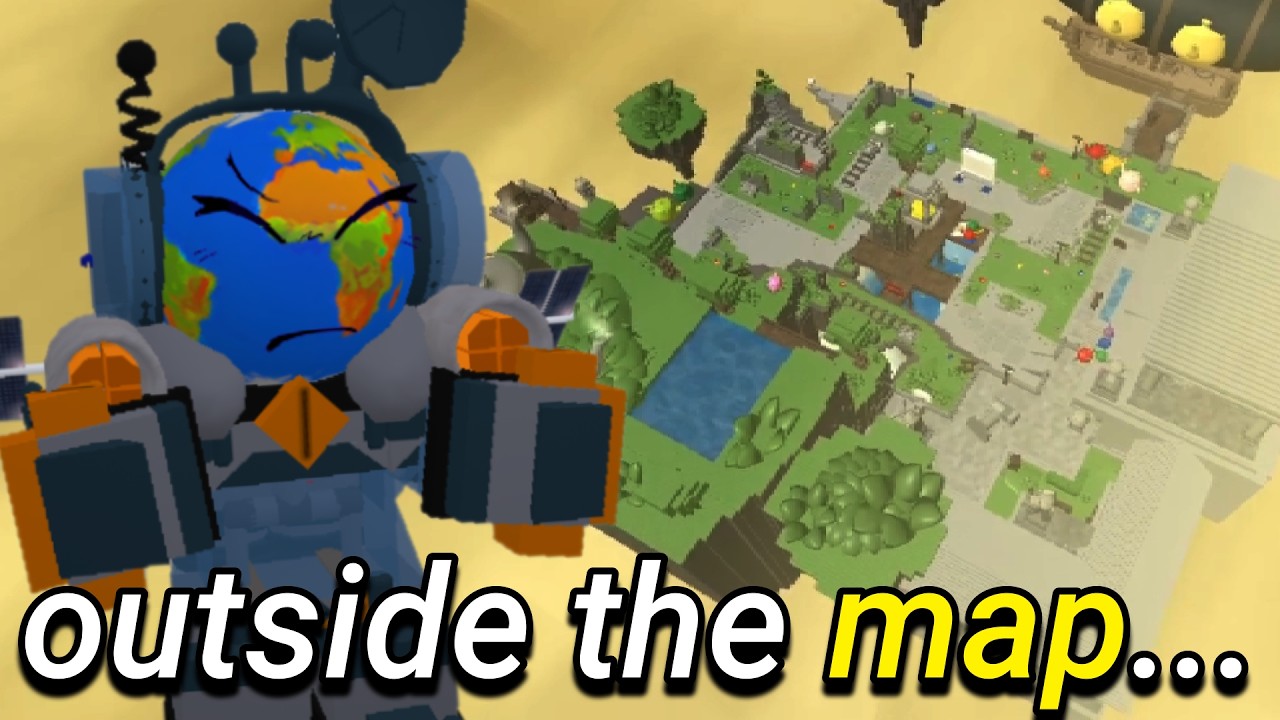 Exploring Outside The Map in Die of Death...