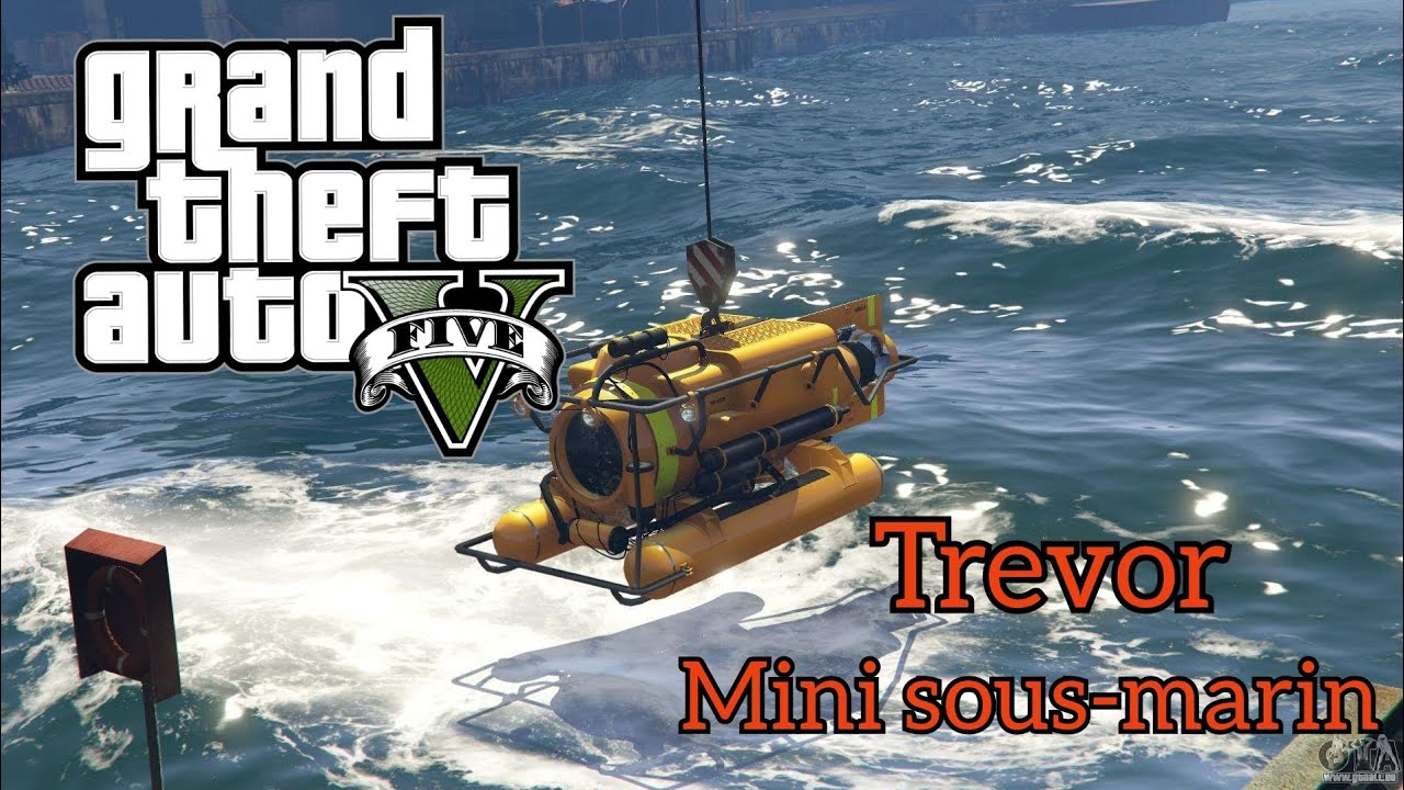 GTA 5 MISSION : Mini sous-marin
