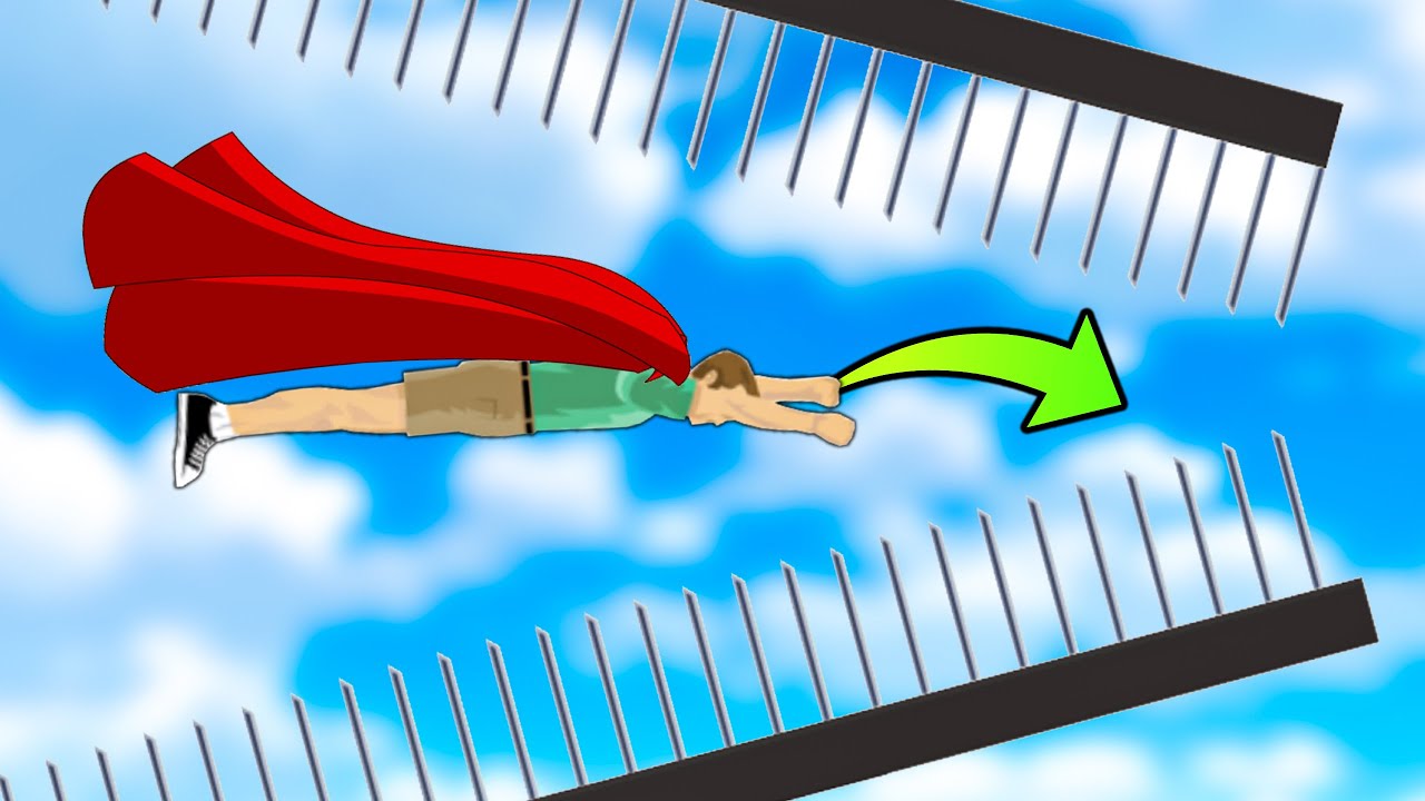 ❄️ SUPERMAN KONTRA KOLCE!? | HAPPY WHEELS |