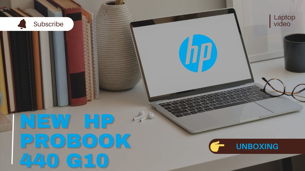 New HP ProBook 440 G10 unboxing and hardware showing#hp#viralvideo