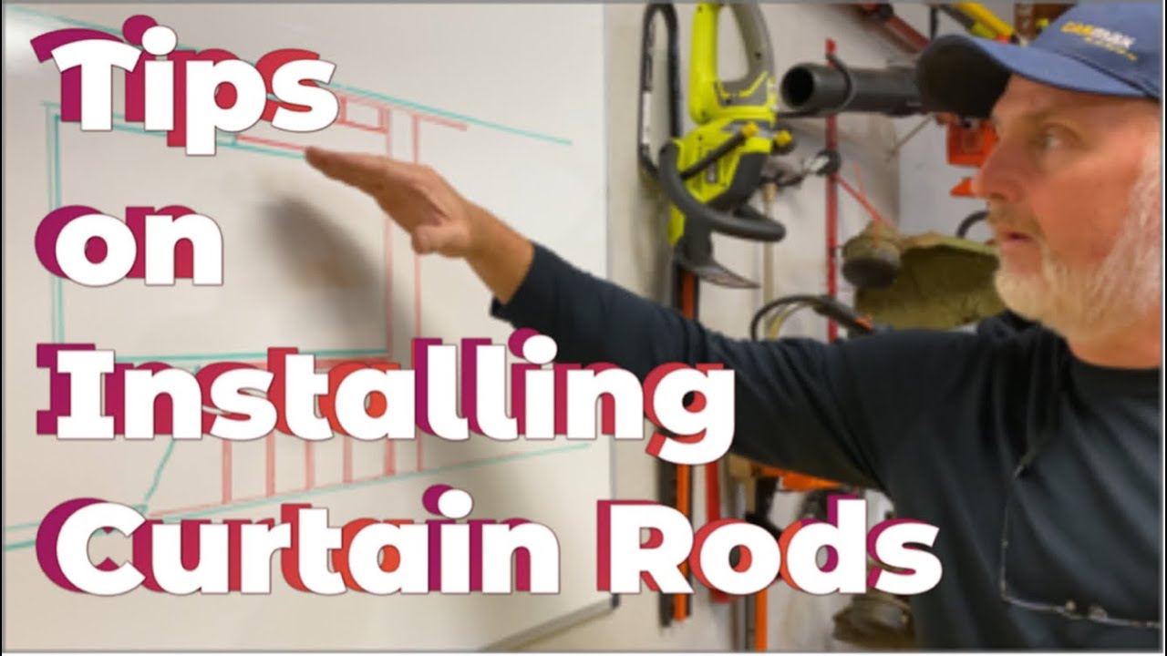 How to Install Curtain Rods - Finding Solid Wood to Attach Brackets