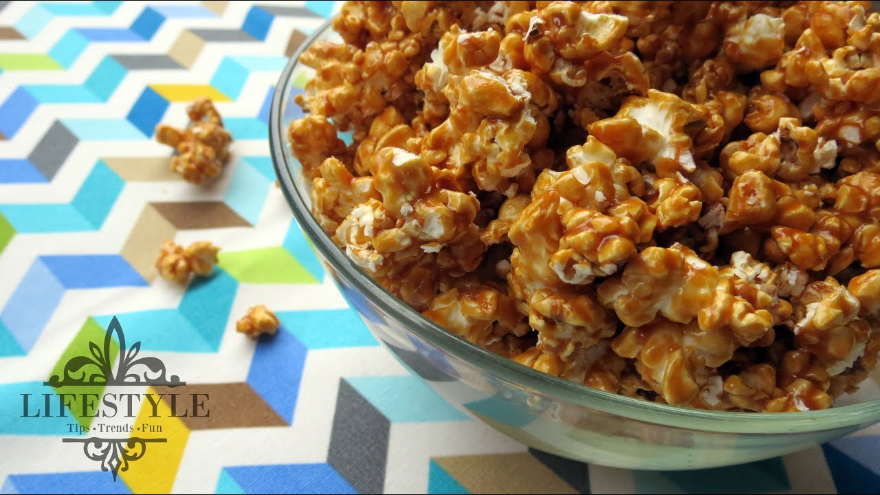 Palomitas ACARAMELADAS en casa !!!
