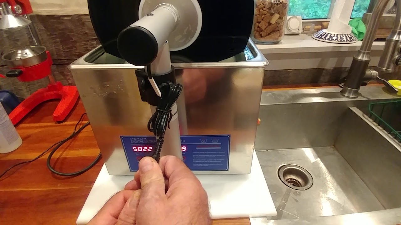 Ultrasonic cleaning vinyl cheaply?